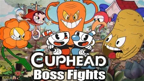 cuphead boss fights